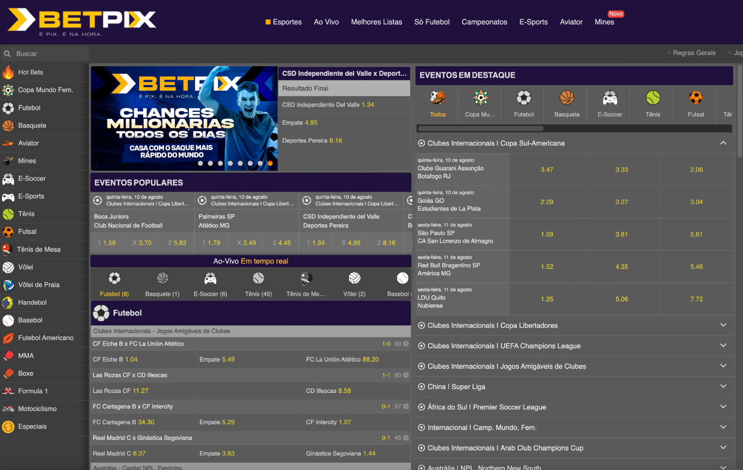 Betpix website